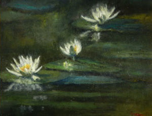 Water Lilies and Reflections
11x14